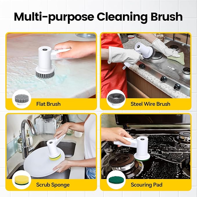 Power Scrub Brush – Clean Any Surface in Seconds ⚡